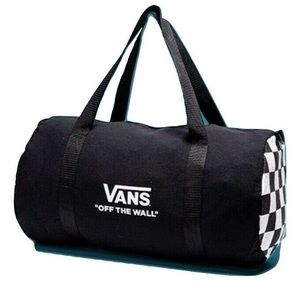 VANS Family EXCLUSIVE Black & White Checkered Gym & Duffle Bag -Limited Edition